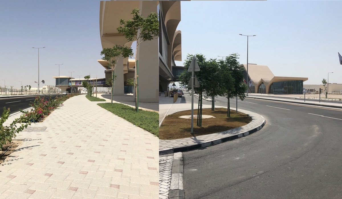 Ashghal opens road connecting QU Metro Station, entrances to Golf Intersection